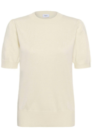 SAINT TROPEZ MilaSZ SS Pullover seedpearl melange 30511788