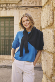 SAINT TROPEZ pullover campanula melange - blue 30515337