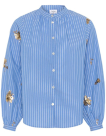 SAINT TROPEZ blouse campanula - blue 30515291