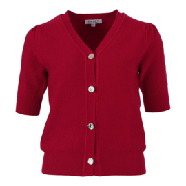 ENJOY vestje halve mouw rood 892157