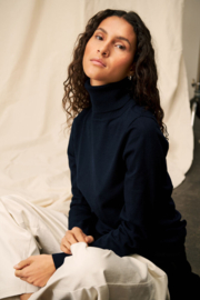 SAINT TROPEZ. MilaSZ Rollneck pullover night sky 30500018