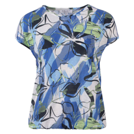 ENJOY blouson schouder tape bloemprint 156857