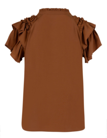 Elvira blouse Rose bronzed E2 25-002