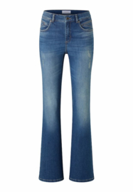 Angels LENI FLARED Dirty blue used destroyed LENGTH 31 346 color 32288