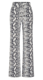 MI PIACE travelbroek dark blue light-kit snake print MP202089