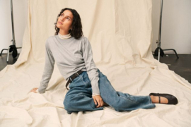 SAINT TROPEZ pullover pearl grey mel