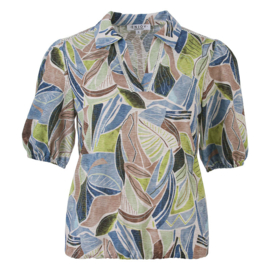 ENJOY blouson polo pofmouw allover print 183616