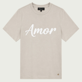 Elvira t-shirt Amor sand E3 26-005