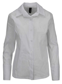 IZ NAIZ blouse button Poplin white