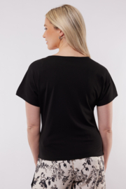 C&S The Label top Lugo black 25ZFZC06