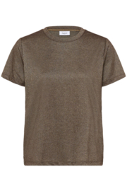 SAINT TROPEZ regular t-shirt chocolate brown - brown 30513828