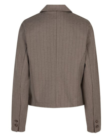 Red Button skipper Punta pinstripe warm taupe SBR4623