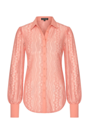 MI PIACE travelstof blouse kant grape apple MP202352
