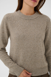 SAINT TROPEZ NovaSZ LS Pullover savannah tan melange 30515567
