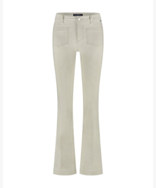 RED BUTTON BABETTE PATCHPOCKETS DENIM STRIPE SAND LENGT33 SRB4476