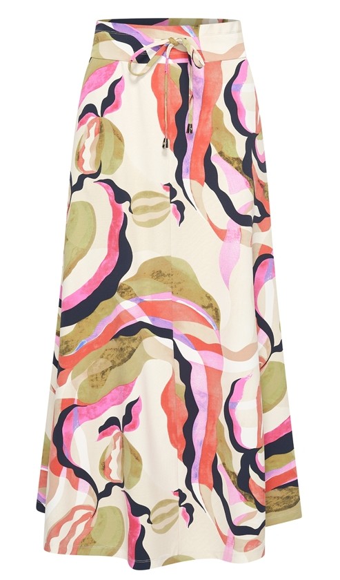MI PIACE skirt picasso print MP202123