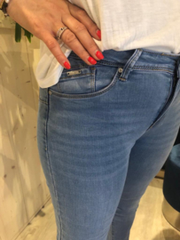 Norfy high waist jeans lichtblauw 7844-1