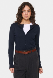SAINT TROPEZ MilaSZ R-Neck Cardigan night sky 30500005