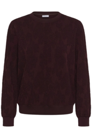 SAINT TROPEZ UbaldaSZ Sweatshirt winetasting-red 30515558