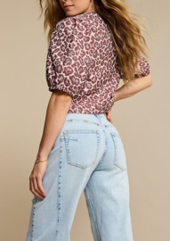 RED BUTTON Claudette slanted seam lightbleach LENGTH 33 SRB4757