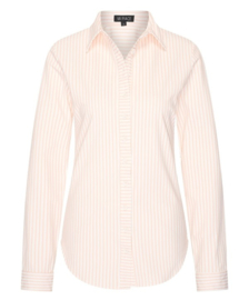 MI PIACE travelstof blouse streepprint peachskin - offwhite MP60840SPPT