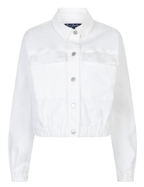 Red Button jacket Juno white denim SRB4903
