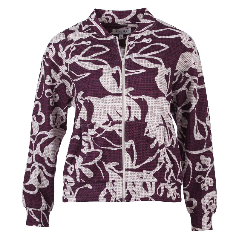ENJOY bomber jasje bloemprint port 183134