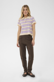 SAINT TROPEZ GennySZ pants chocolate brown - brown 30513545