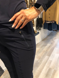 MI PIACE travelbroek dark blue met rits RC202060