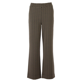 ENJOY broek jacquard zwart 415863