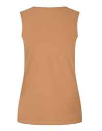 MI PIACE  top mocca met kant MP202254