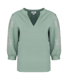 C&S The Label top Verdun jade green 25ZBC01