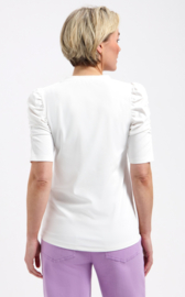 LADY DAY top Tigger simple white L24.575.3126