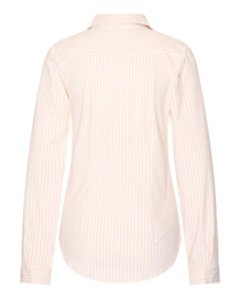 MI PIACE travelstof blouse streepprint peachskin - offwhite MP60840SPPT