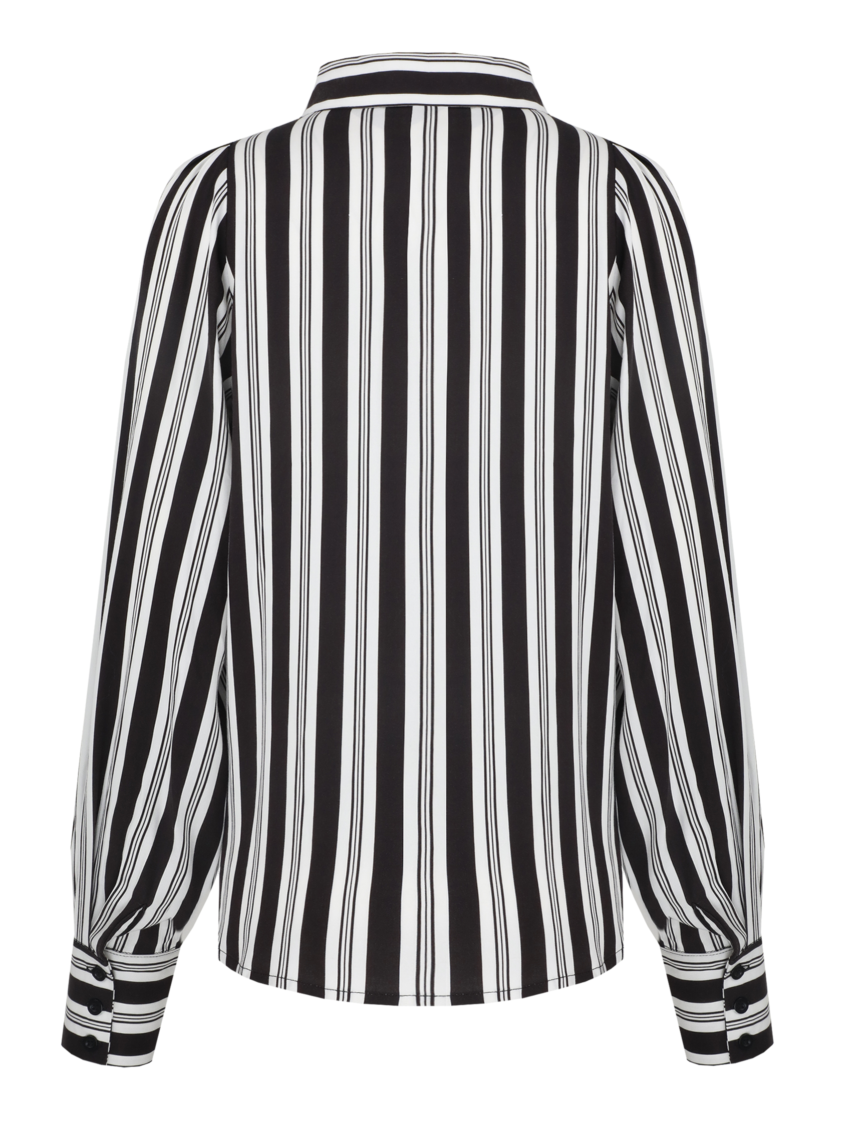 C&S The Label Liselotte blouse offwhite - black 25NQH13