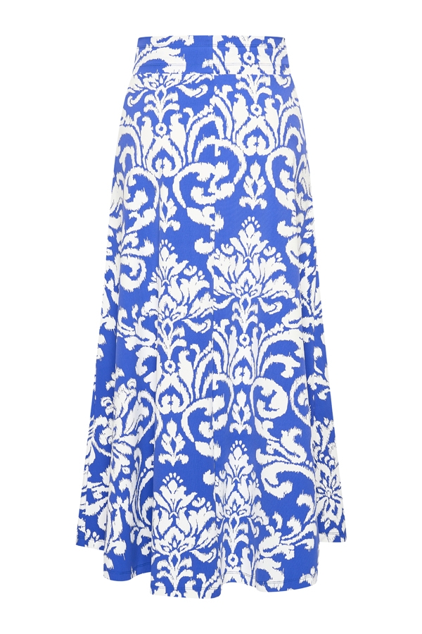 MI PIACE skirt ornament print kobalt MP202123