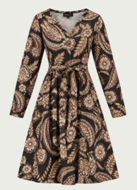 Elvira. dress Marie timeless paisley E5 26-014