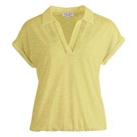 ENJOY blouson polokraag ajour geel 183032