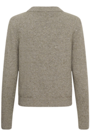 SAINT TROPEZ NovaSZ LS Pullover savannah tan melange 30515567