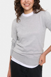 SAINT TROPEZ pullover pearl grey mel