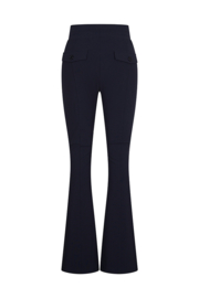 MI PIACE travelbroek flared dark blue MP202114