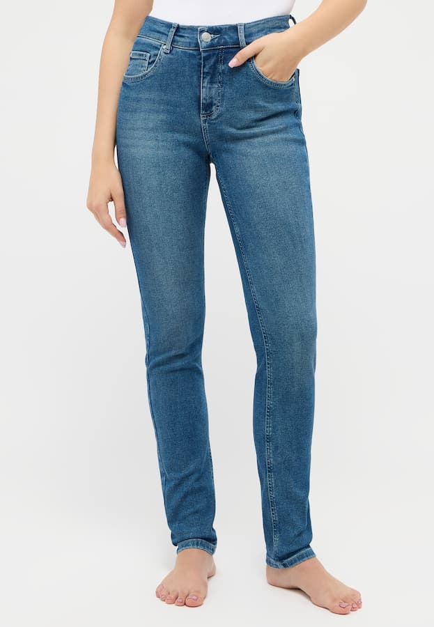 Angels. SKINNY Mid blue used LENGHT 30 325 color 3358 FIT12