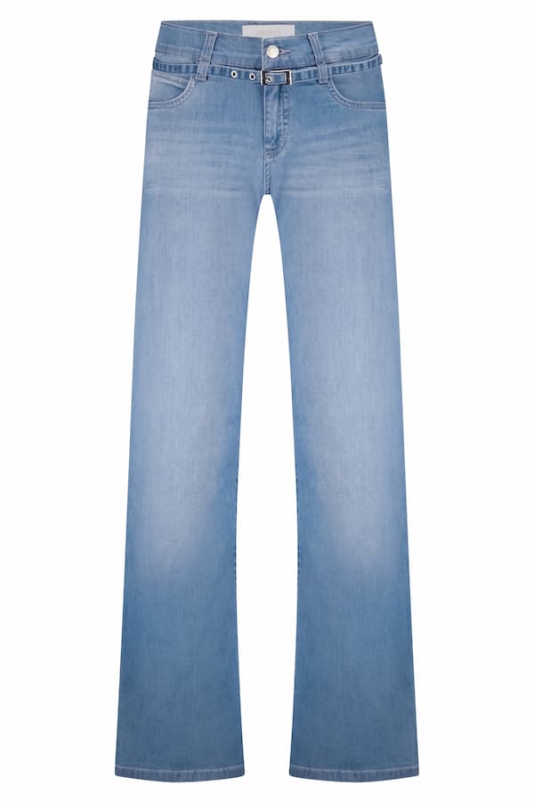 Angels. LIZ BELT Light blue used lengtemaat 30 350 color 3458
