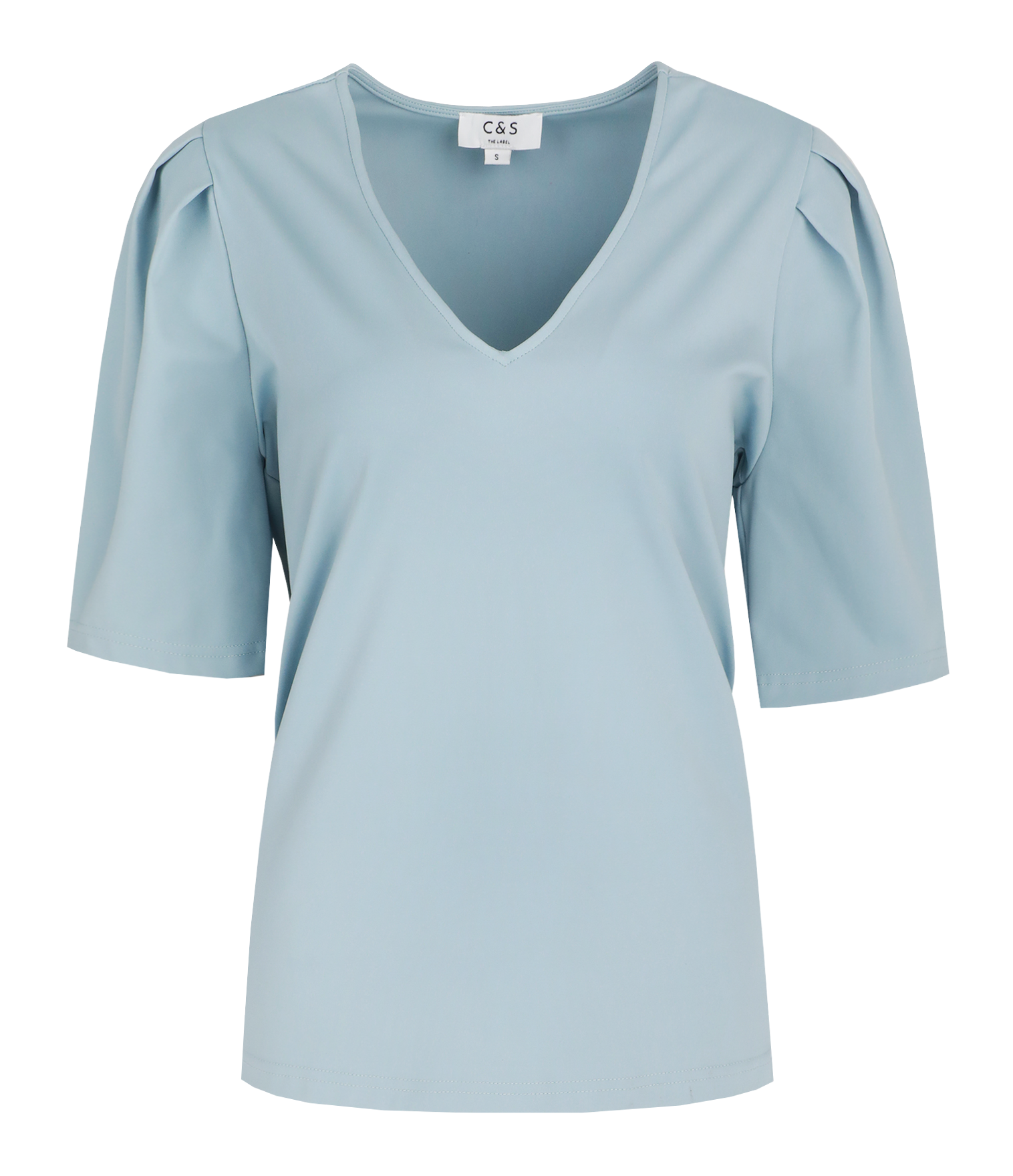 C&S The Label Tamarah top stone blue 25NZC04