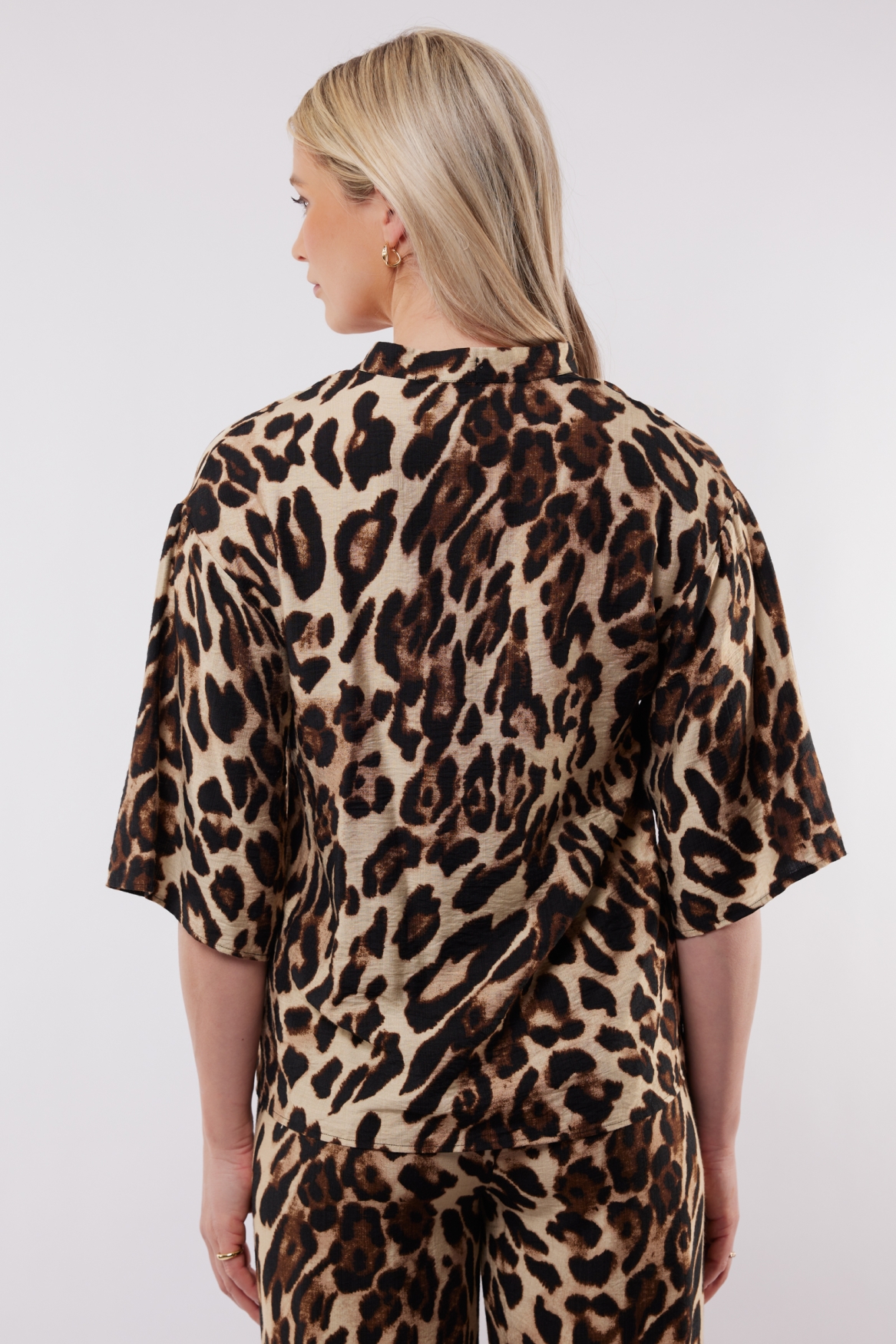 C&S The Label top Barra off-white - black 25ZFOC09