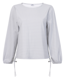 ZOSO SALEREK blouson traveltop grey-offwhite 251Geradine