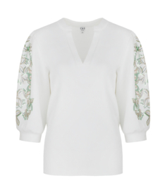 C&S The Label top Verdun offwhite 25ZBC01