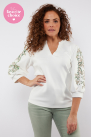 C&S The Label top Verdun offwhite 25ZBC01
