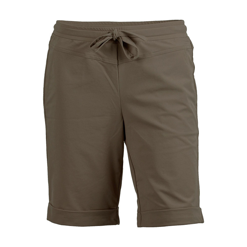 ENJOY Korte travel broek licht taupe 870716