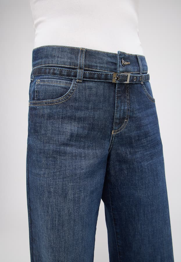 Angels. LIZ BELT dark indigo used LENGTH 30 350 color 3158